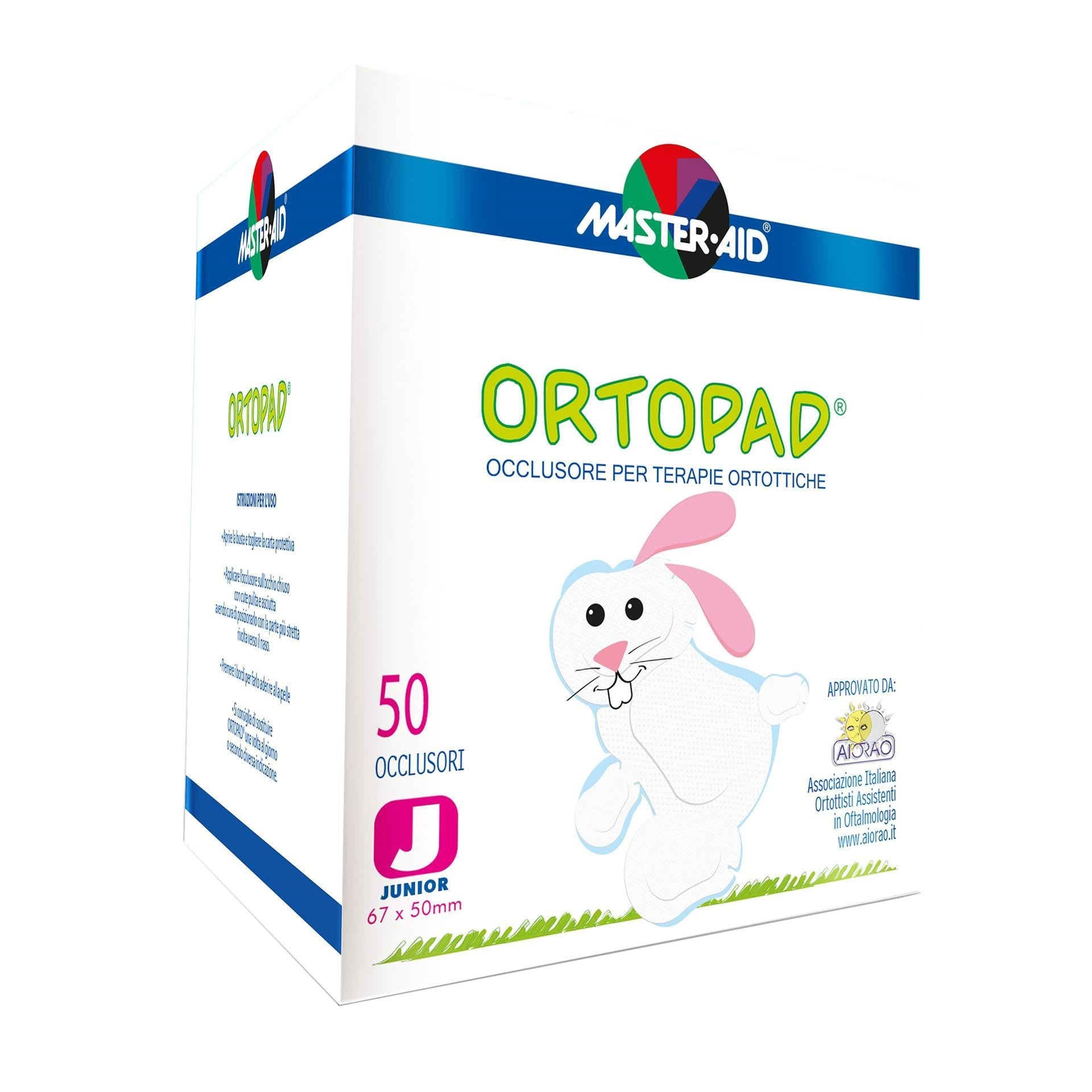 Parche Ortopad Junior 67x50mm 50 Piezas-1