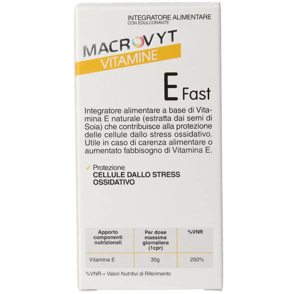 Macrovyt Vitamina E Fast 40 Comprimidos-3