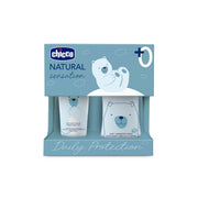 Chicco Natural Sensation Set de champú y gel de baño 200 ml + Crema calmante 4 en 1 100 ml