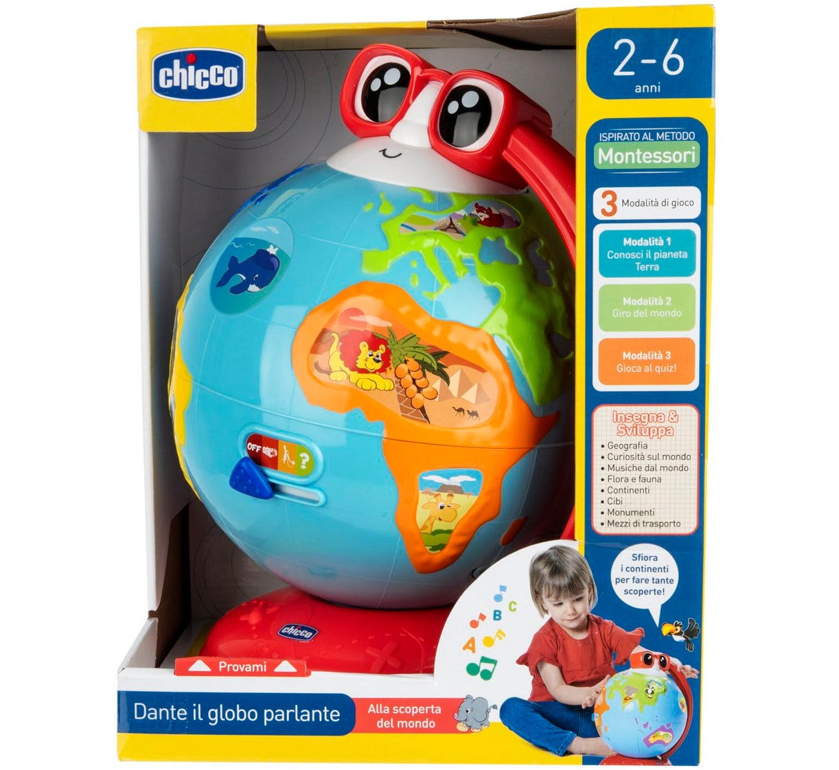 Chicco Dante il Globo Parlante 2-6Anni