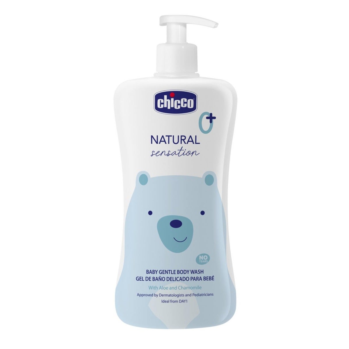 Chicco Natural Sensation Baby Gel de baño suave 500 ml 0 meses+