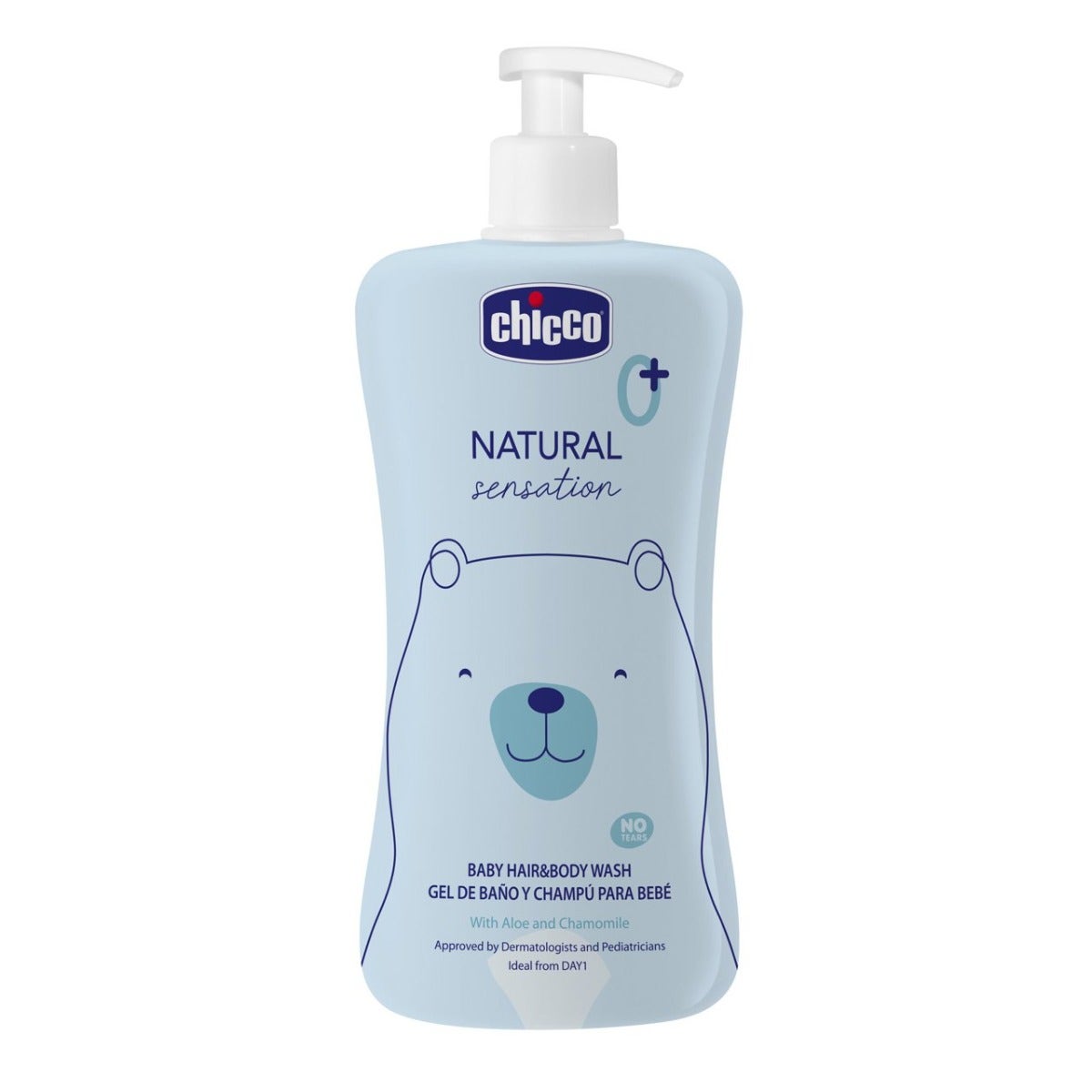 Chicco Natural Sensation Baby Detergente Corpo E Capelli 500ml 0Mesi+