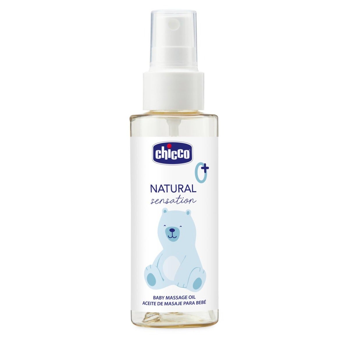 Chicco Natural Sensation Aceite de masaje para bebés 100 ml 0 meses+