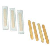 Depresor de lengua de madera no estéril 100 piezas-2