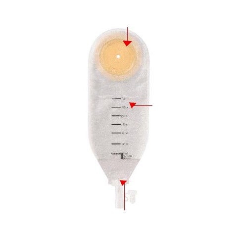 Coloplast Bolsa de Drenaje de Heridas Estéril Capacidad Midi 300ml 10 Piezas-2