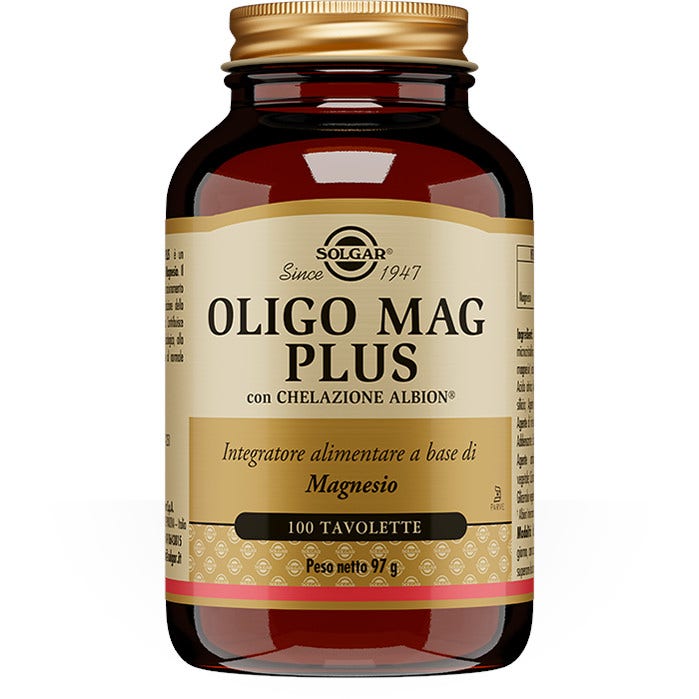 Solgar Oligo Mag Plus 100 Comprimidos-2