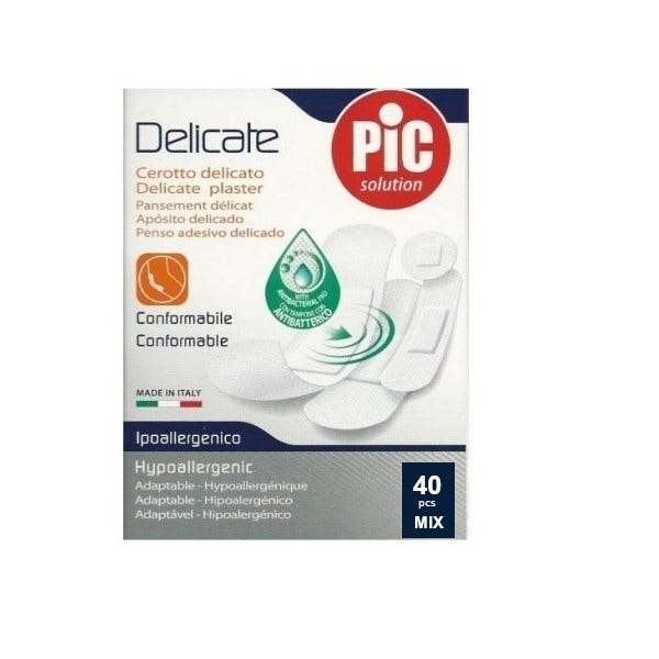 Pic Patch Delicate Mix Con Antibacteriano 40 Parches-1