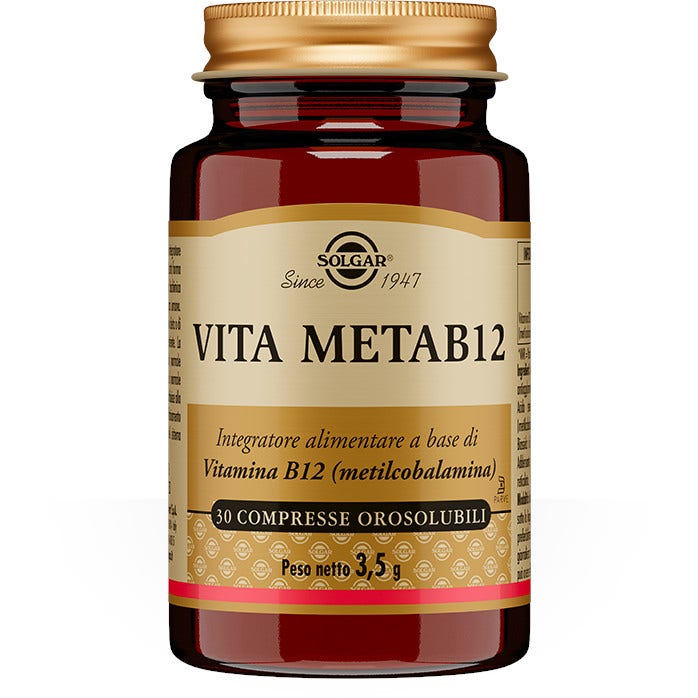 Solgar Vita Metab12 30 Comprimidos Bucales-2