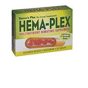 Hema Plex Hierro Orgánico 30 Comprimidos-1