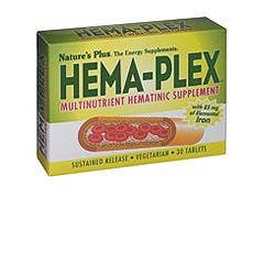 Hema Plex Hierro Orgánico 30 Comprimidos-1