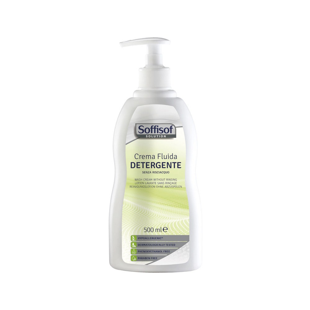 Soffisof Crema Fluida Limpiadora Sin Aclarado 500ml-1