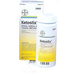 Ketostix Misurazione Chetonuria Urine 50 Pezzi-1