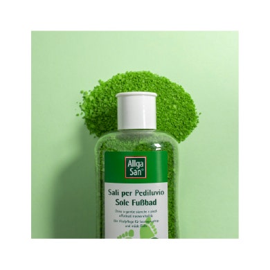 AllgaSan Sales de baño para pies perfumadas con pino de montaña 350 g-1