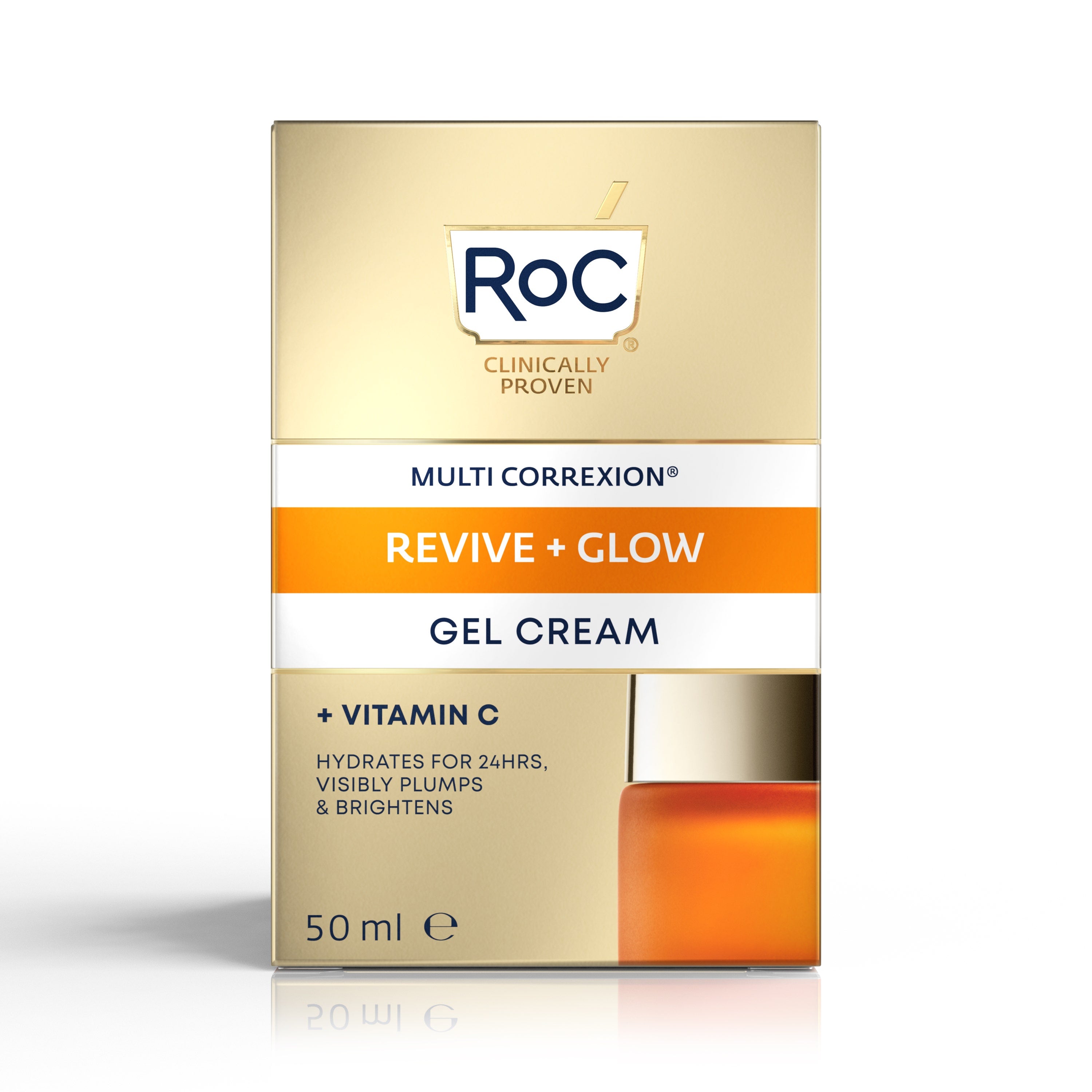 Roc Multi Correxion Revive&Glow Crema Viso Gel Illuminante 50ml