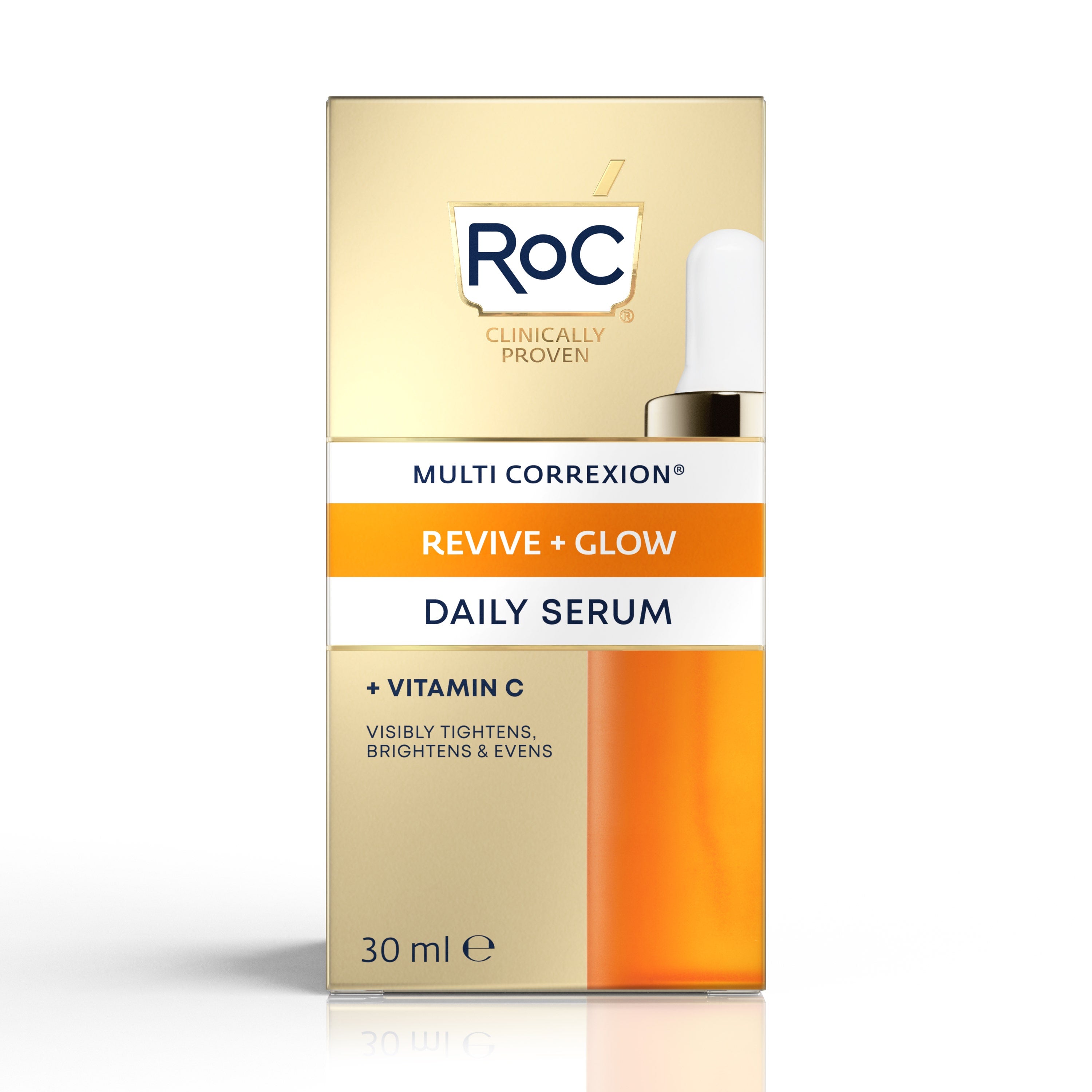 Roc Multi Correxion Revive&Glow Siero Viso Illuminante 30ml