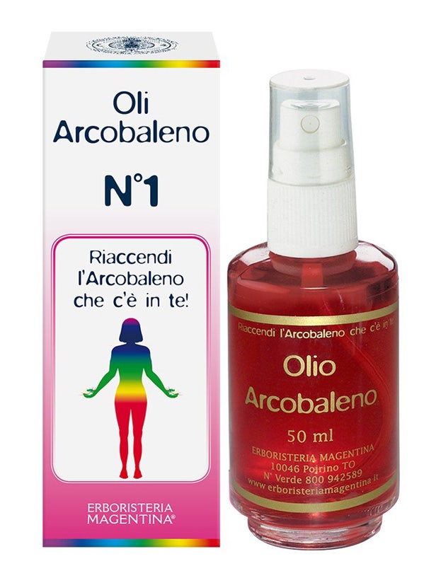 Rainbow Oil Nº 1 Soporte Rojo 50ml-1
