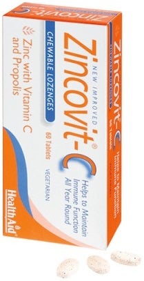 ZINCOVIT C BLISTER 60TAV-1