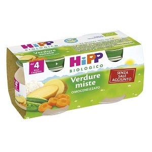 Hipp Bio Verduras Mixtas Homogeneizadas 2x80-1
