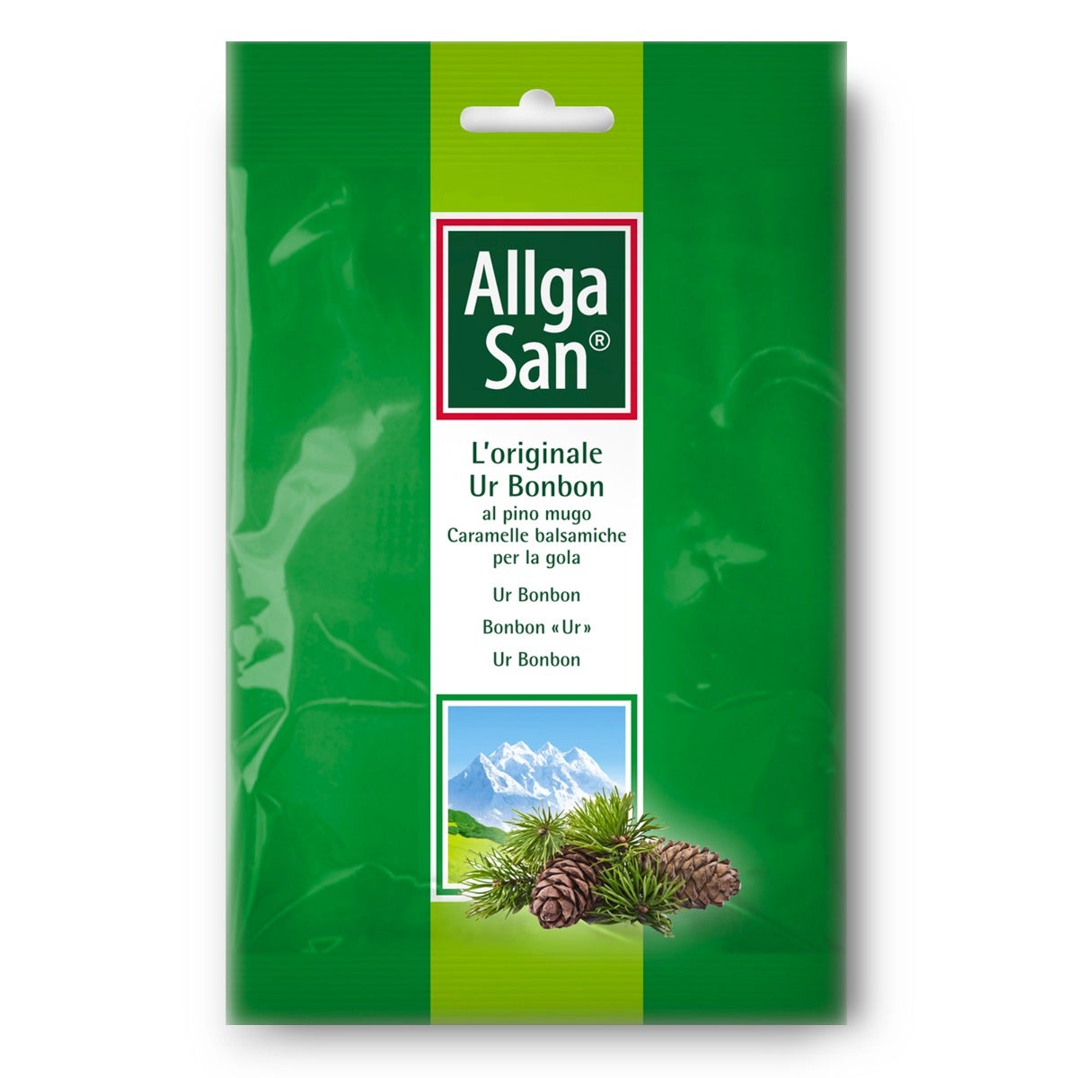 Allgasan Ur Bonbon Caramelos Balsámicos para la Garganta 75 g
