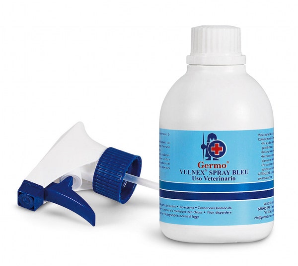 Vulnex Spray Bleu Desinfectante Uso Veterinario 250ml-1