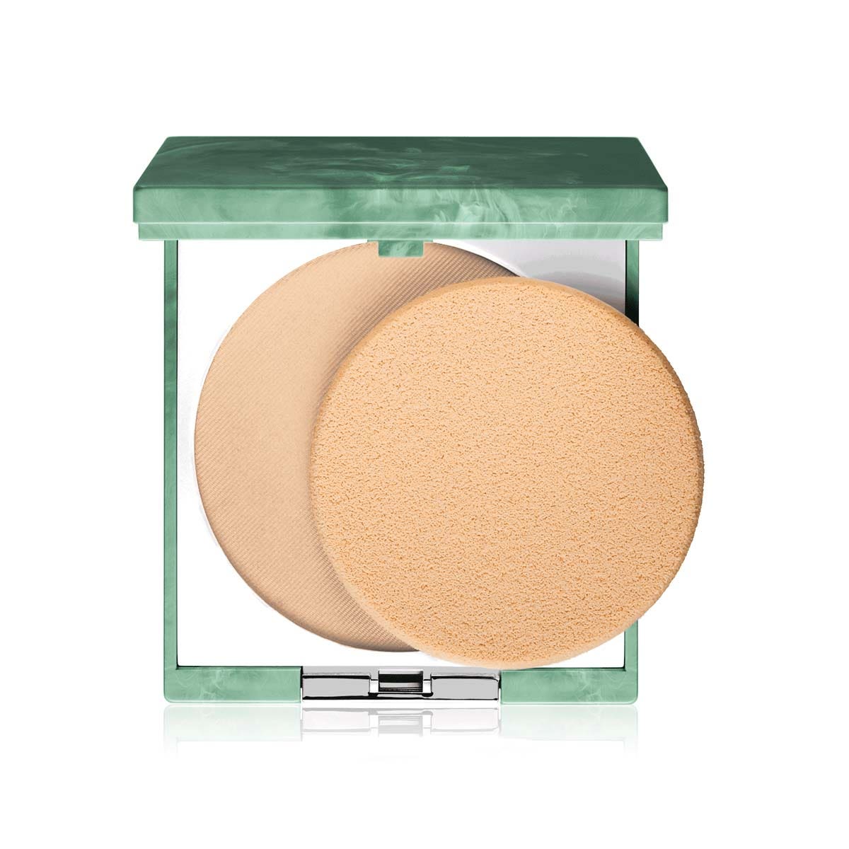 Clinique Superpowder 2 en 1 Polvo Compacto Y Base 02 Beige Mate 10g-1