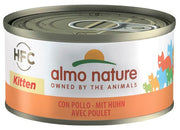Almo Nature HFC Gatito Comida Húmeda Con Pollo Para Gatitos 70g Lata-1