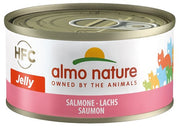 Almo Nature HFC Jelly Salmón Comida Húmeda Para Gatos 70g Lata-1