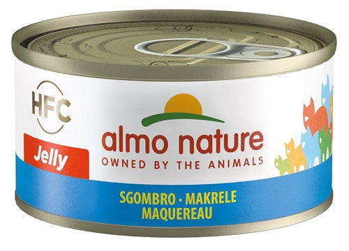 Almo Nature HFC Jelly Comida Húmeda Caballa para Gatos Adultos 70g-1