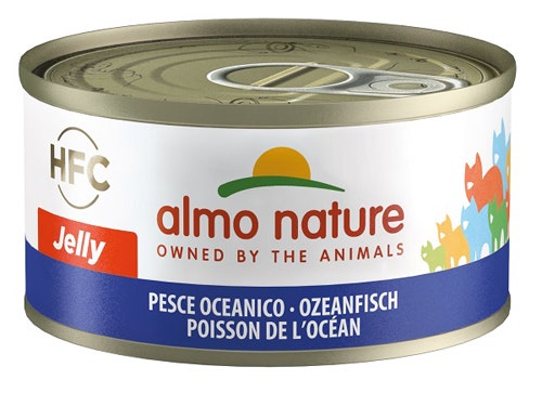 Almo Nature HFC Jelly Ocean Fish Comida Húmeda Para Gatos Adultos 70g-1