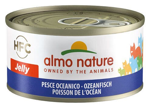 Almo Nature HFC Jelly Ocean Fish Comida Húmeda Para Gatos Adultos 70g-2