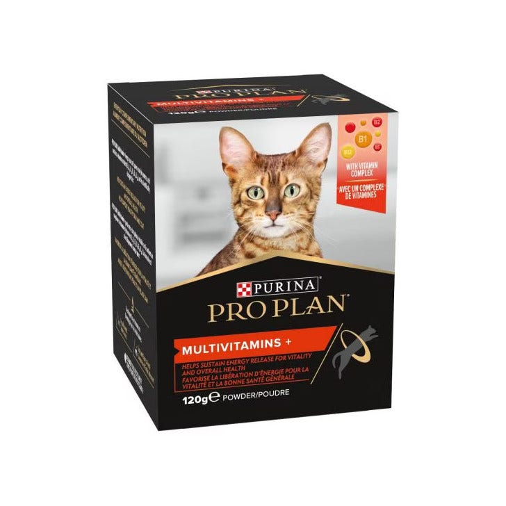 Purina Pro Plan Cat Supplement Multivitamin+ Alimento Complementare Per Gatti 120g