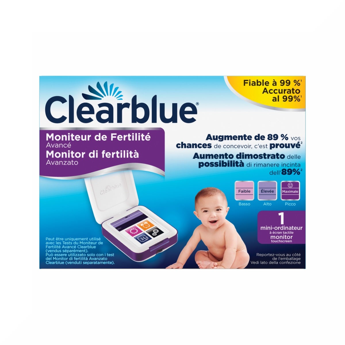 Monitor de fertilidad Clearblue avanzado-2
