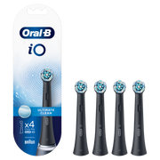 Oral B Testine Di Ricambio Io Ultimate Clean Nere 4 Pezzi