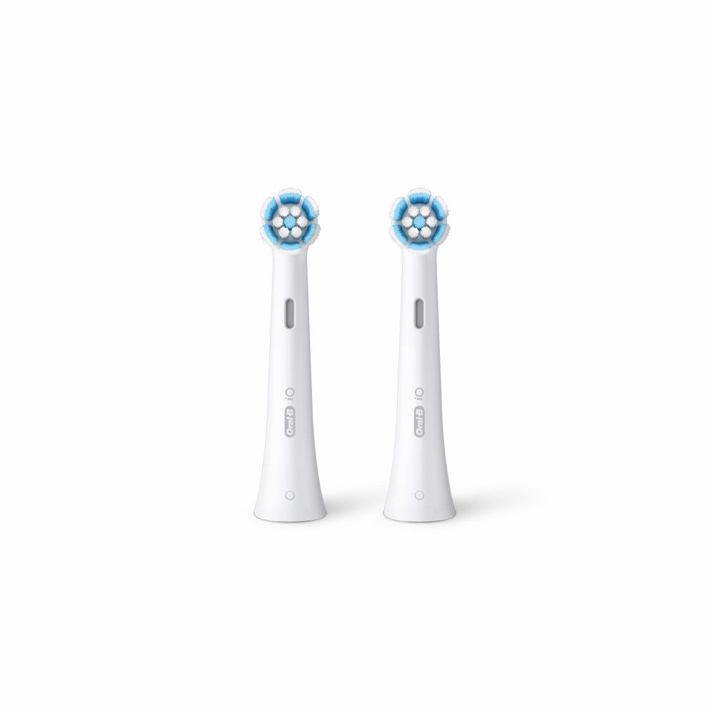 Oral-B Testine Di Ricambio Io Gentle Care Bianche 2 Pezzi