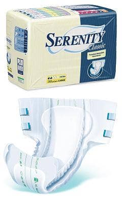 Pañales para incontinencia Serenity Classic Tamaño Maxi Mediano 15 Piezas-1