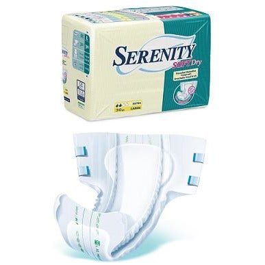 Serenity Softdry Maxi Incontinencia Pañales Tamaño Grande 15 Piezas-2