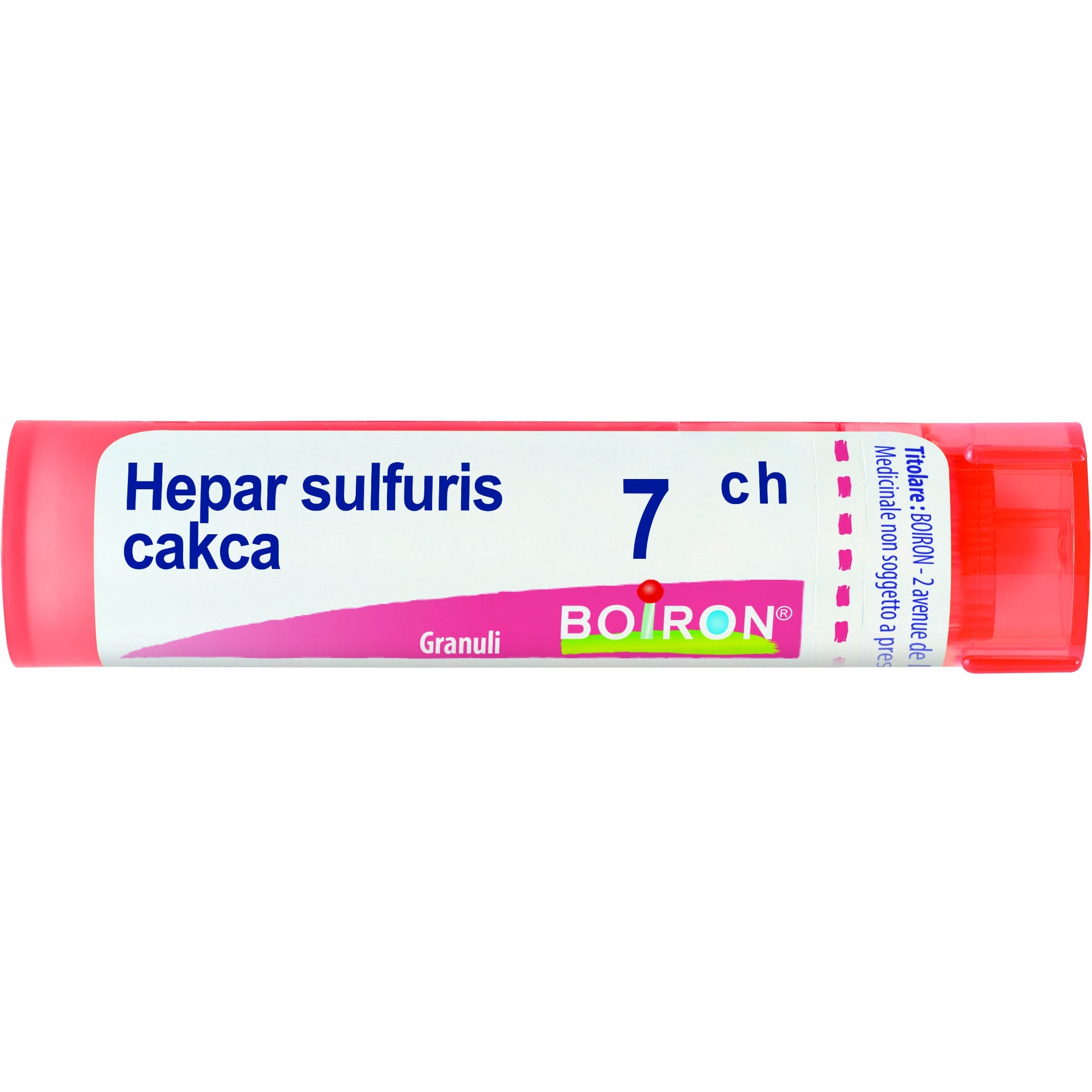 Boiron Hepar Sulfuris Calcareum 7Ch Tubo 80 Granuli 4g-1