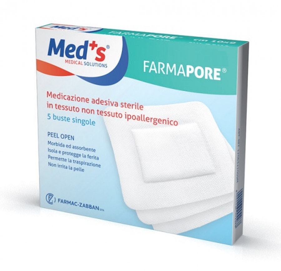 Meds Farmapore Apósito Adhesivo Estéril 15x15cm 5 Piezas-3