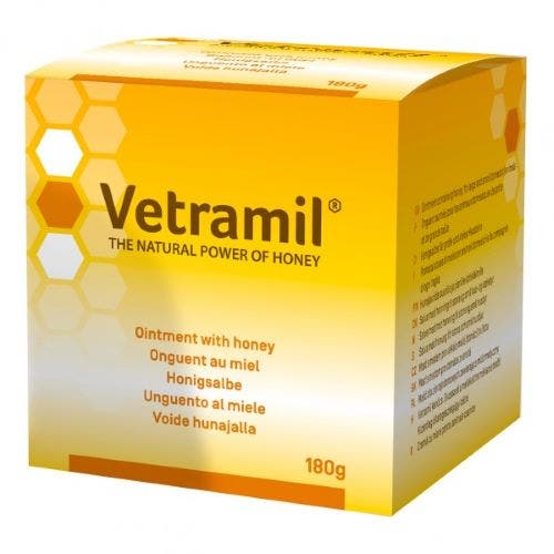 Vetramil Pomada Adyuvante Tarro Para Lesiones/Úlceras/Heridas Uso Veterinario 180g-1