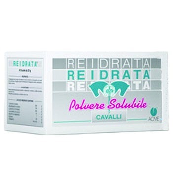 Rehidrata Polvo Mineral Complemento Alimento Para Caballos 25 Sobres De 40g-1