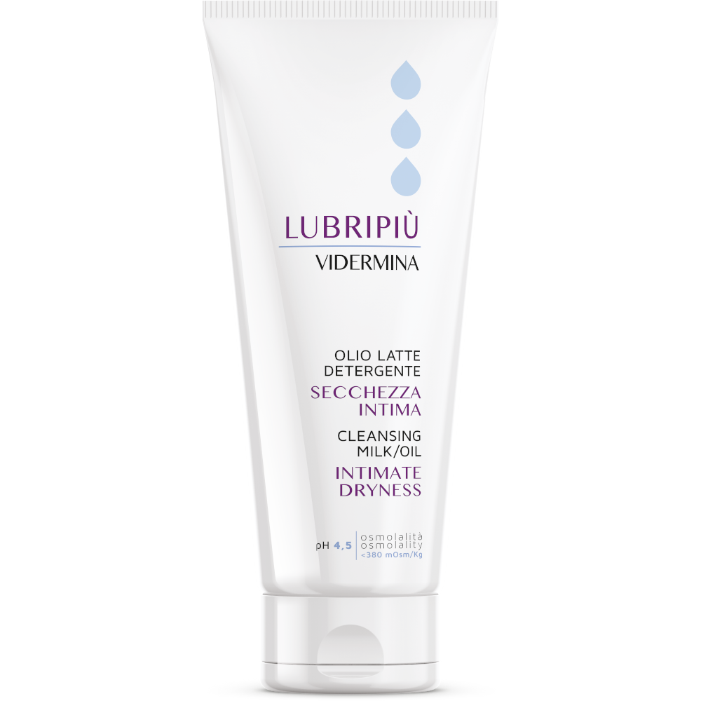 Lubripiù Vidermina Leche Limpiadora Aceite Sequedad Íntima 200ml-3