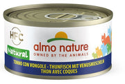 Almo Nature HFC Comida Húmeda Natural Atún Con Almejas Para Gatos Adultos Lata 70g-1