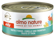 Almo Nature HFC Jelly Trucha y Atún Comida Húmeda para Gatos Adultos Lata 70g-1