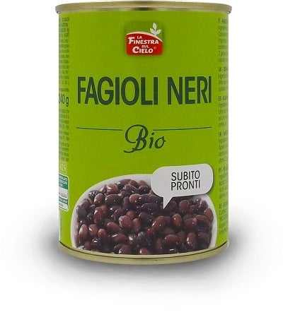 FRIJOLES NEGROS ORGÁNICOS PREPARADOS 400G-1