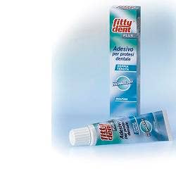 Adhesivo para dentaduras postizas Fittydent Plus-1