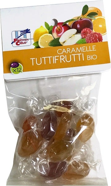 La Finestra Sul Cielo Caramelos Tutti Frutti Bio 60g-1
