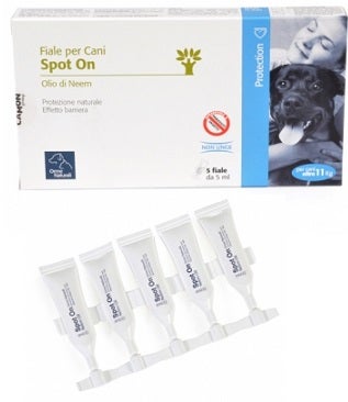 Protección Spot On Viales 5 viales 5ml Perros Kg10+-1