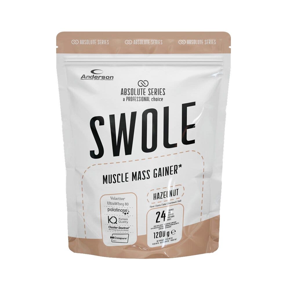 Absolute Muscle Mass Gainer Swole Nocciola 1200g