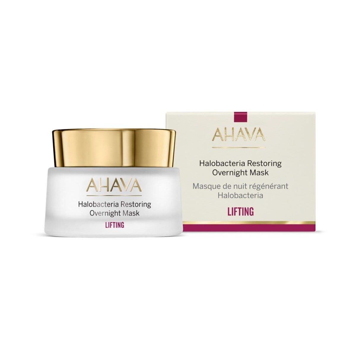 Ahava Halobacteria Mascarilla facial reparadora nocturna 50 ml