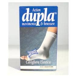 Tobillera Elástica Dupla Blanca Talla L-1